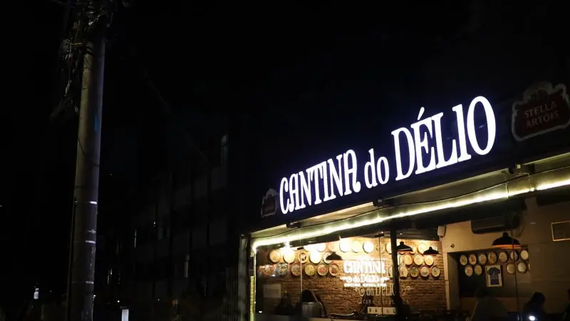 Salão da Cantina do Délio no Batel